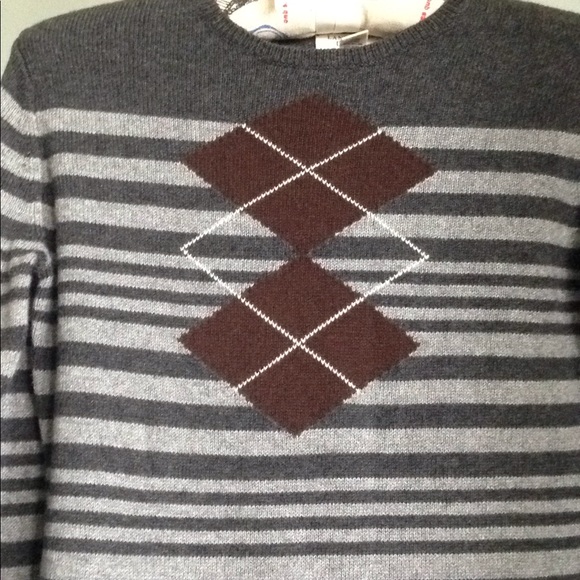 LANDS' END CANVAS
ARGYLE SWEATER - Picture 2 of 4